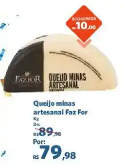 Sam's Club Queijo minas artesanal faz for oferta