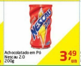 Tenda Atacado Achocolatado em pó nescau oferta
