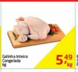 Tenda Atacado Galinha inteira congelada oferta