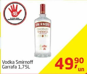Tenda Atacado Vodka smirnoff oferta