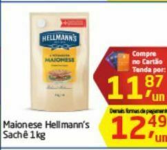 Tenda Atacado Maionese hellmann's oferta