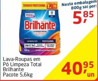 Tenda Atacado Lava-roupas em pó brilhante oferta