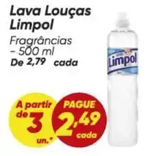 Dia Limpol - lava louças oferta