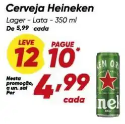 Dia Heineken - cerveja oferta