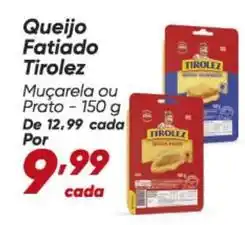 Dia Tirolez - queijo fatiado oferta