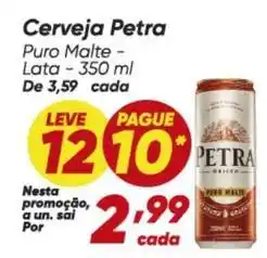 Dia Petra - cerveja oferta