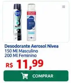 Tonin Superatacado Nivea - desodorante aerosol oferta