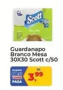 Tonin Superatacado Scott - guardanapo branco mesa 30x30 oferta
