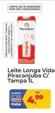 Tonin Superatacado Longa vida - leite longa vida c/ tampa oferta