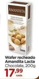 Carrefour Lacta - wafer recheado amandita oferta