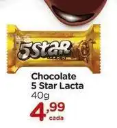 Carrefour Lacta - chocolate 5 star oferta