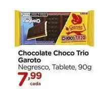 Carrefour Garoto - chocolate choco trio oferta