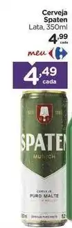 Carrefour Spaten - cerveja oferta