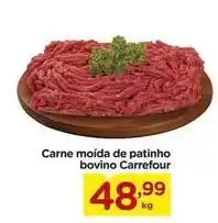 Carrefour Carrefour - carne moída de patinho bovino oferta