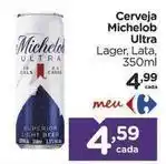 Carrefour Michelob ultra - cerveja oferta