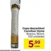 Carrefour Carrefour - copo descartável oferta