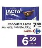 Carrefour Lacta - chocolate oferta