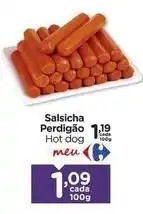 Carrefour Perdigão - salsicha oferta