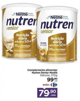 Carrefour Nestlé - complemento alimentar nutrien senior oferta