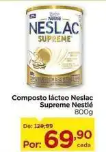 Carrefour Nestlé - composto lácteo neslac supreme oferta