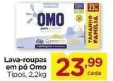 Carrefour Omo - lava-roupas em pó oferta