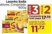 Carrefour Sadia - lasanha oferta