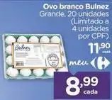 Carrefour Ovo branco oferta