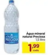 Carrefour Natural - água mineral oferta