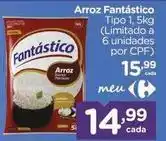 Carrefour Fantastic - arroz oferta