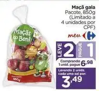 Carrefour Pacote - maçã gala oferta