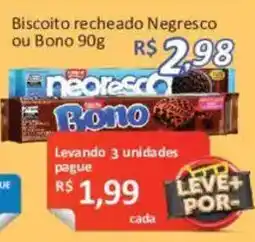 Supermercados Savegnago Biscoito recheado Negresco ou Bono oferta