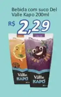 Supermercados Savegnago Bebida com suco Del Valle Kapo oferta
