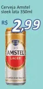 Supermercados Savegnago Cerveja Amstel sleek lata oferta