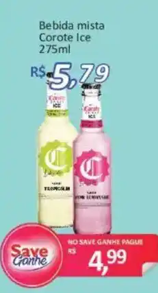 Supermercados Savegnago Bebida mista Corote Ice oferta