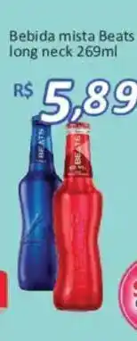 Supermercados Savegnago Bebida mista beats long neck oferta