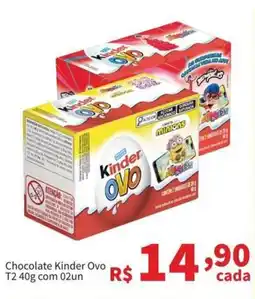 Macromix Atacado Chocolate Kinder Ovo oferta