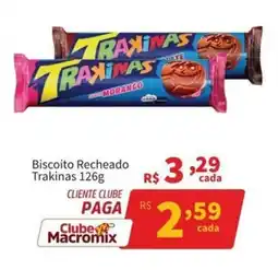 Macromix Atacado Biscoito recheado trakinas oferta
