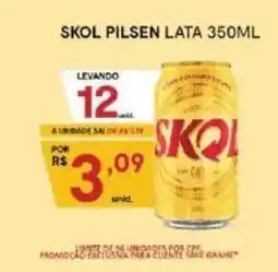 Supermercados Savegnago skol pilsen lata oferta