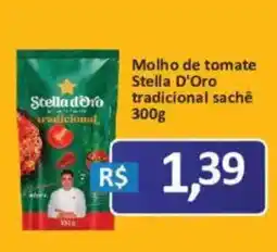 Supermercados Savegnago molho de tomate stella d'oro tradicional sachê oferta