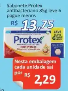 Supermercados Savegnago Sabonete protex antibacteriano oferta