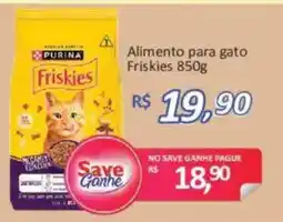 Supermercados Savegnago Alimento para gato Friskies 850g oferta