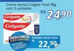 Supermercados Savegnago Creme dental Colgate Total oferta
