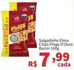 Macromix Atacado Salgadinho Elma Chips Pingo D'Ouro Bacon oferta