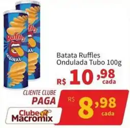 Macromix Atacado Batata Ruffles Ondulada Tubo oferta