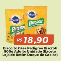 Mart Minas Biscoito cães pedigree biscrok oferta
