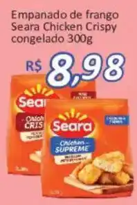 Supermercados Savegnago Empanado de frango Seara Chicken Crispy oferta