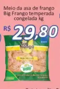 Supermercados Savegnago Meio da asa de frango big frango temperada oferta