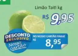 Supermercados Savegnago Limão Taiti oferta