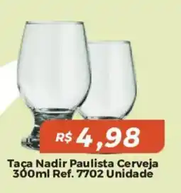 Mart Minas Taça Nadir Paulista Cerveja oferta