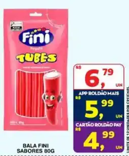 Roldão Bala fini sabores oferta